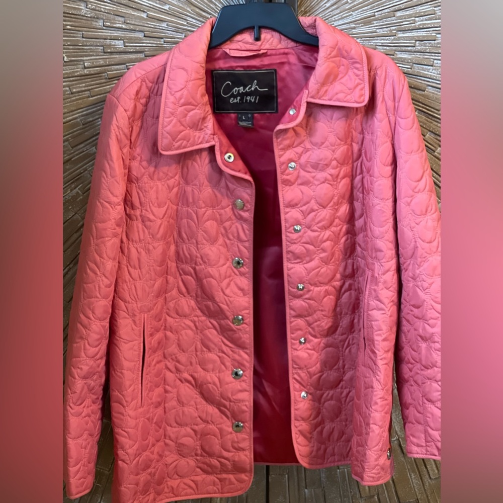 COPY - Coach quilted jacket